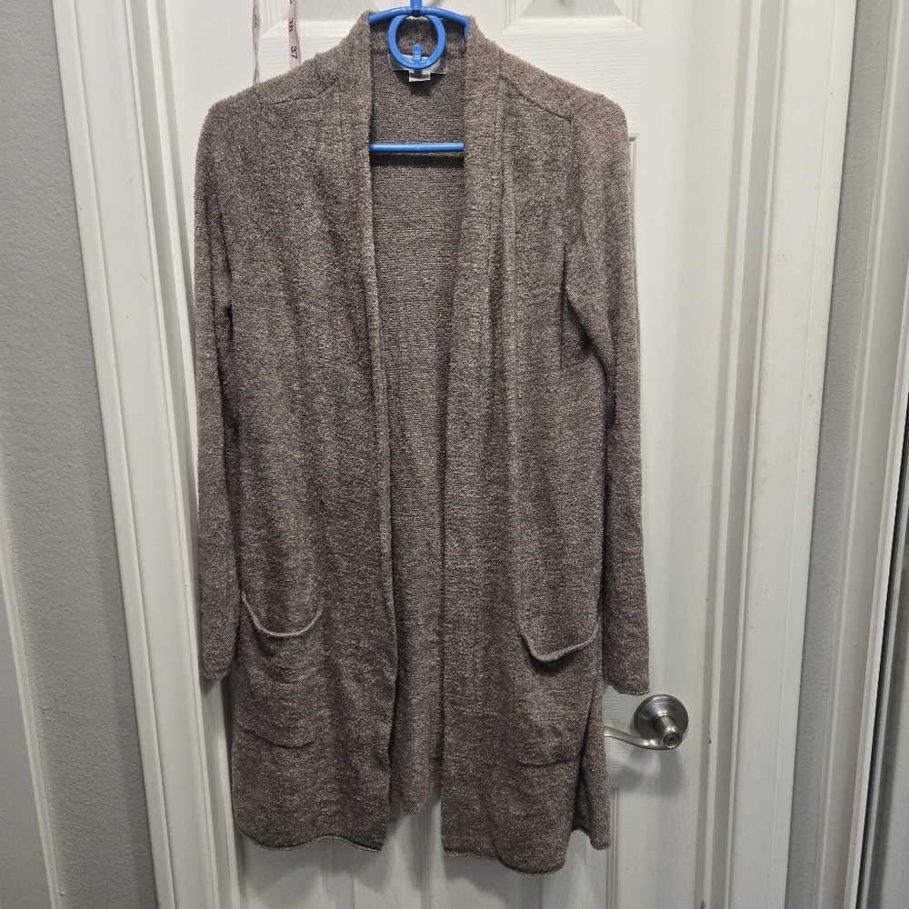 Barefoot Dreams Cozychic Long Cardigan Size S